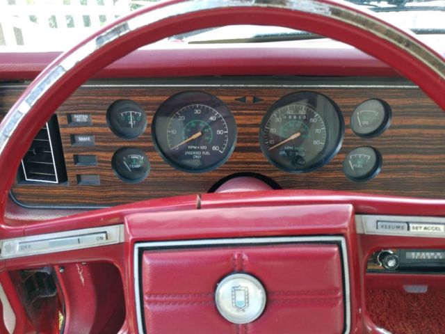 1979 Red Ford Mustang Coupe