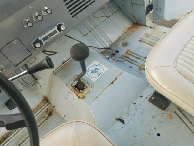 1966 acadian blue Ford Bronco suv