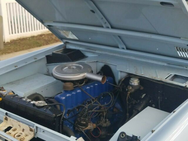 1966 acadian blue Ford Bronco suv