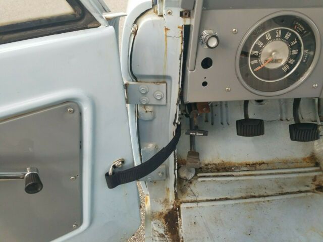 1966 acadian blue Ford Bronco suv