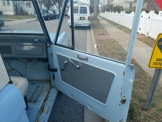 1966 acadian blue Ford Bronco suv