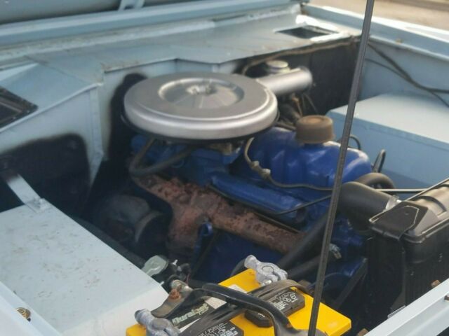 1966 acadian blue Ford Bronco suv