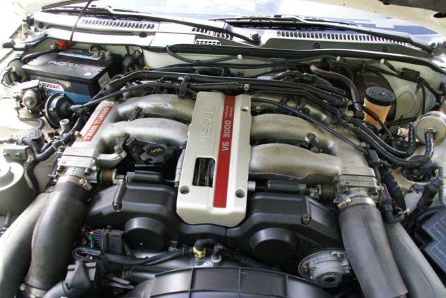 1990 White Nissan 300ZX Coupe