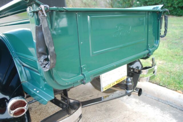 1929 Dark Green Ford Model A Roadster Pickup