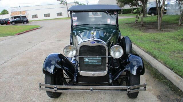 1929 Dark Green Ford Model A Roadster Pickup