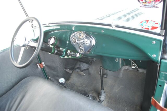 1929 Dark Green Ford Model A Roadster Pickup