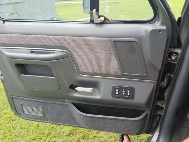 1991 Gray Ford F-350 Crew Cab Pickup