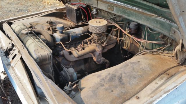 1961 Blue Ford F-250 Cab & Chassis