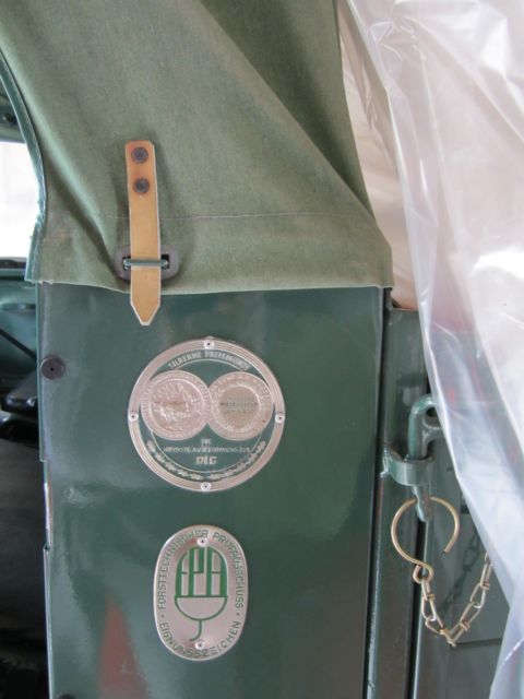 1951 Green Mercedes-Benz 10/25 HP Convertible