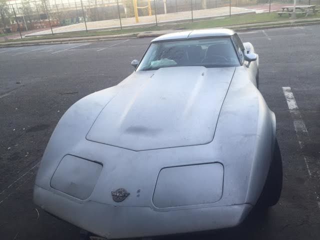 1978 Charcoal Silver and Silver Chevrolet Corvette Coupe