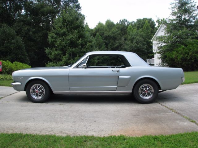 1965 Silver Metallic Ford Mustang Coupe