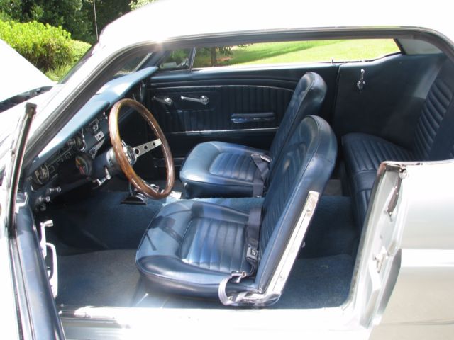 1965 Silver Metallic Ford Mustang Coupe