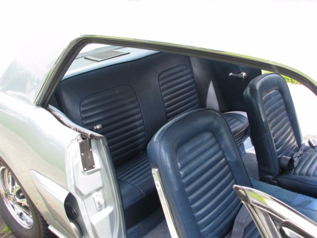 1965 Silver Metallic Ford Mustang Coupe