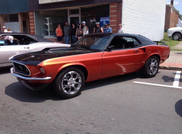 1969 Black and Copper Ford Mustang Fastback