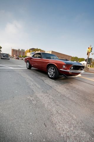 1969 Black and Copper Ford Mustang Fastback