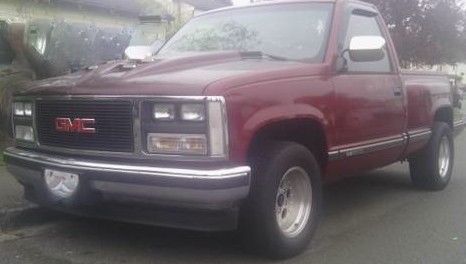 1989 Maroon GMC Sierra 1500