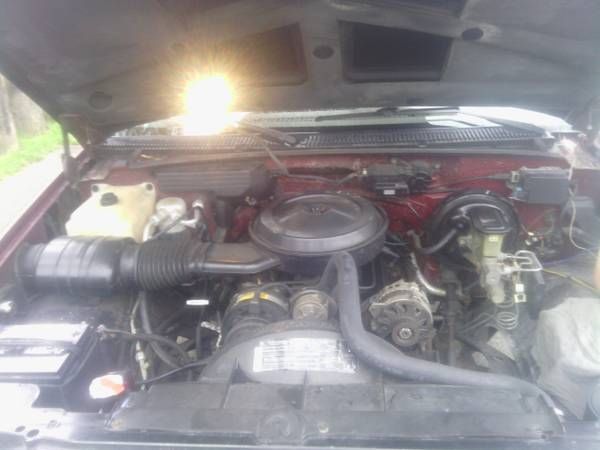 1989 Maroon GMC Sierra 1500