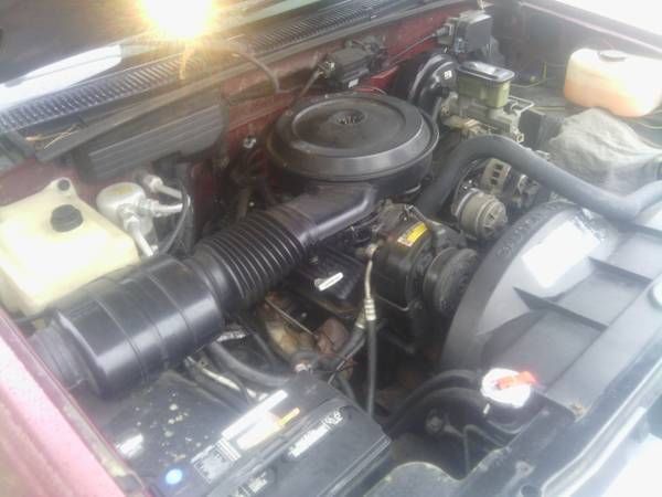 1989 Maroon GMC Sierra 1500