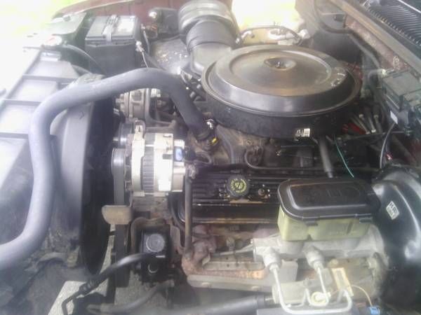 1989 Maroon GMC Sierra 1500