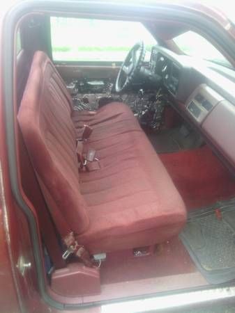 1989 Maroon GMC Sierra 1500