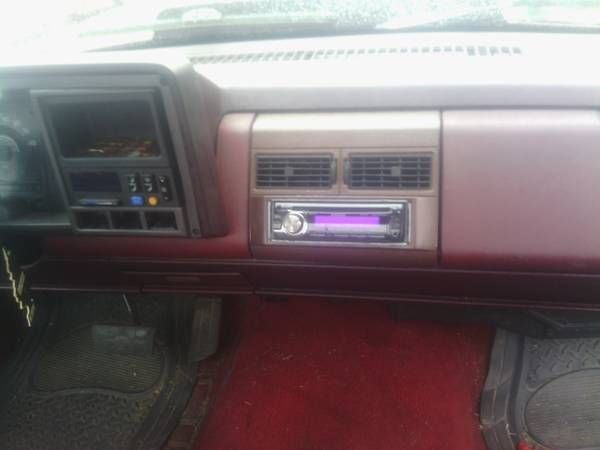 1989 Maroon GMC Sierra 1500