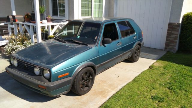 1992 Green Volkswagen Golf Hatchback