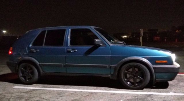 1992 Green Volkswagen Golf Hatchback