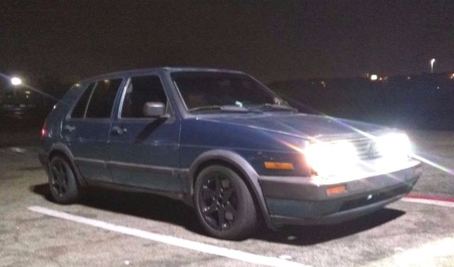 1992 Green Volkswagen Golf Hatchback