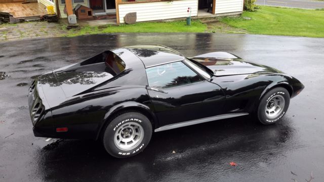 1977 Black Chevrolet Corvette Coupe