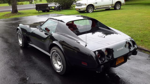 1977 Black Chevrolet Corvette Coupe