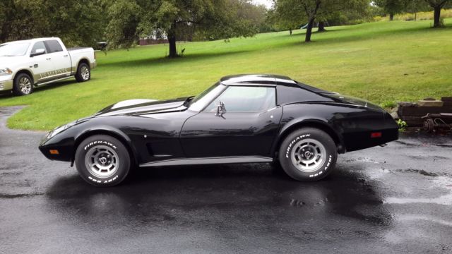 1977 Black Chevrolet Corvette Coupe