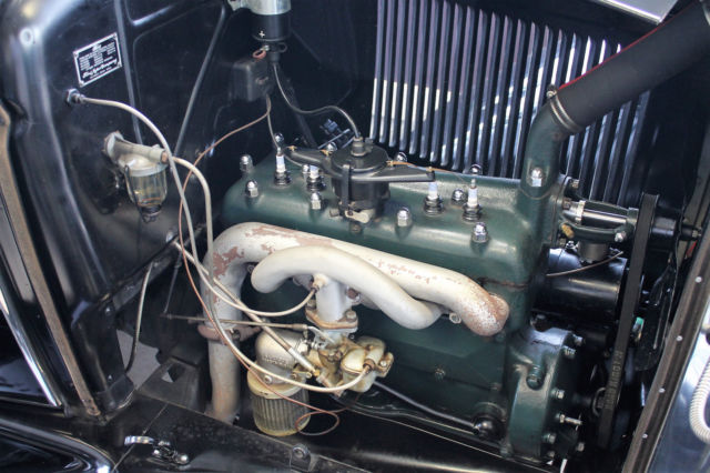 1930 Black Ford Model A Coupe