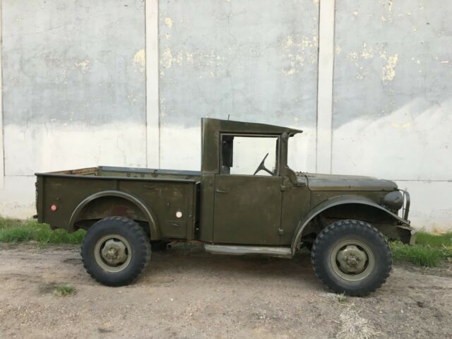 1951 Olive Green Dodge Power Wagon Standard Cab Pickup