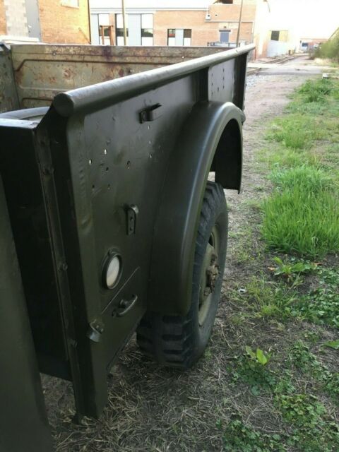 1951 Olive Green Dodge Power Wagon Standard Cab Pickup