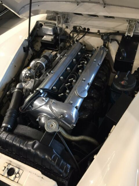 1960 Cream Jaguar XK Coupe