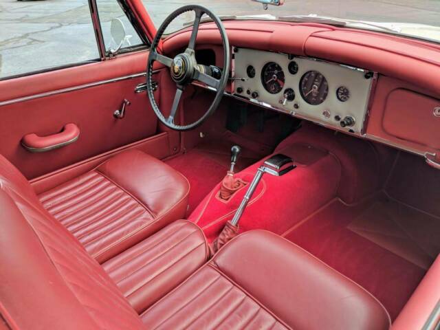 1960 Cream Jaguar XK Coupe