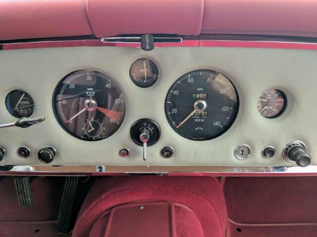 1960 Cream Jaguar XK Coupe