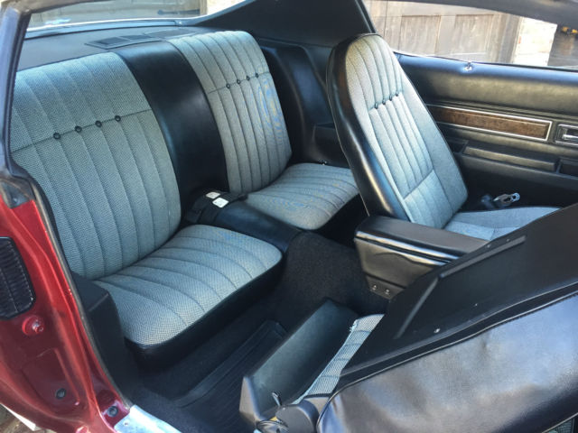 1973 Burgundy Chevrolet Camaro Coupe