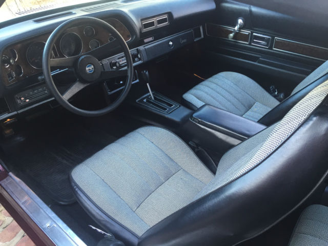 1973 Burgundy Chevrolet Camaro Coupe