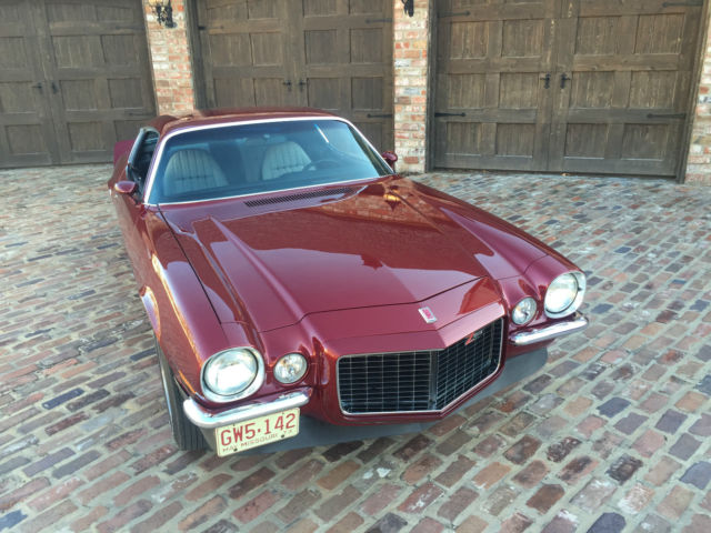 1973 Burgundy Chevrolet Camaro Coupe