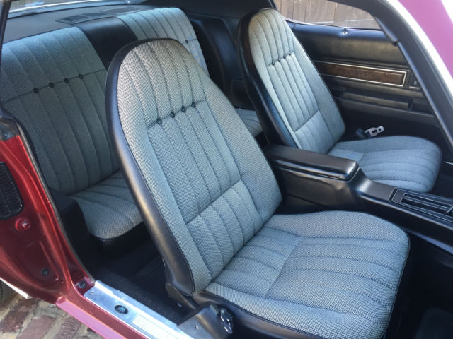 1973 Burgundy Chevrolet Camaro Coupe
