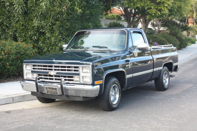 1986 Blue Chevrolet Silverado 1500 SWB