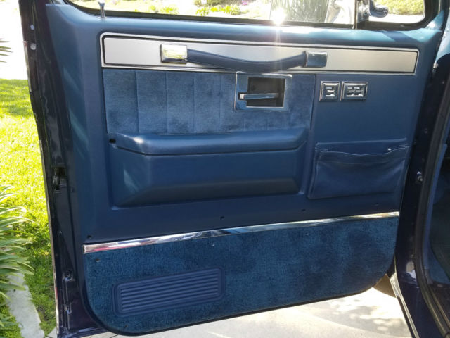 1986 Blue Chevrolet Silverado 1500 SWB