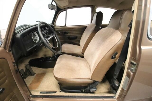 1971 Brown Volkswagen Beetle - Classic Coupe