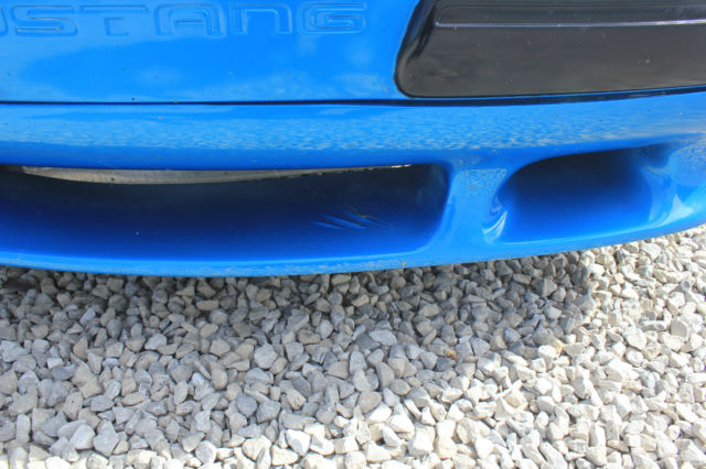 1988 Blue Ford Mustang Hatchback