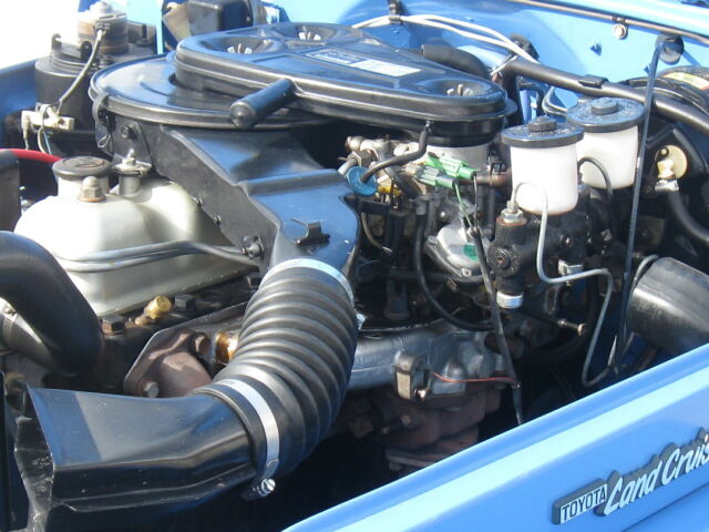 1978 Blue Toyota Land Cruiser