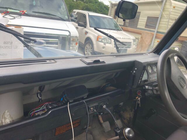 1994 Blue Land Rover Defender Crew Cab Pickup