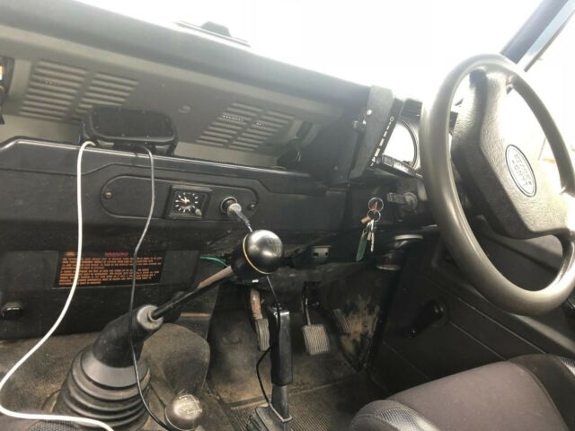 1994 Blue Land Rover Defender Crew Cab Pickup