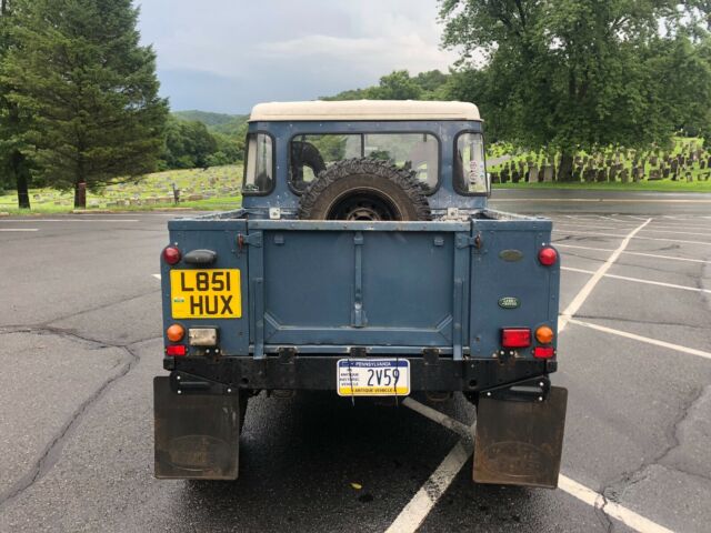 1994 Blue Land Rover Defender Crew Cab Pickup