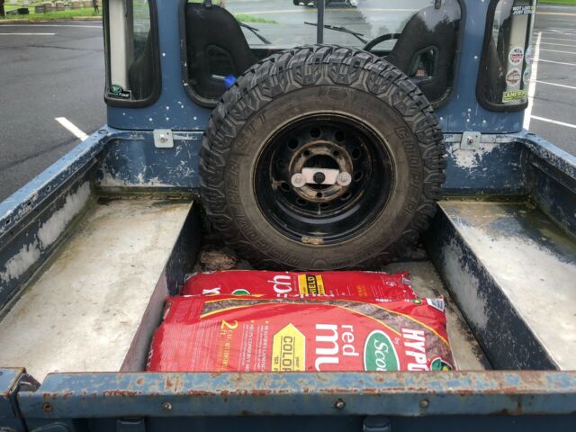 1994 Blue Land Rover Defender Crew Cab Pickup